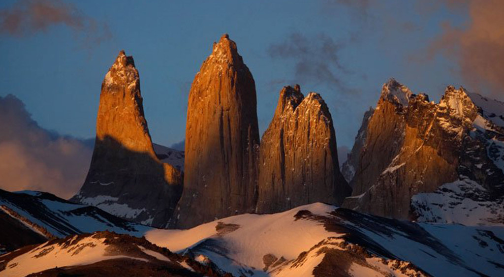 El parque nacional Torres del Paine es uno de los componentes del Sistema Nacional de Áreas Silvestres Protegidas del Estado de Chile.