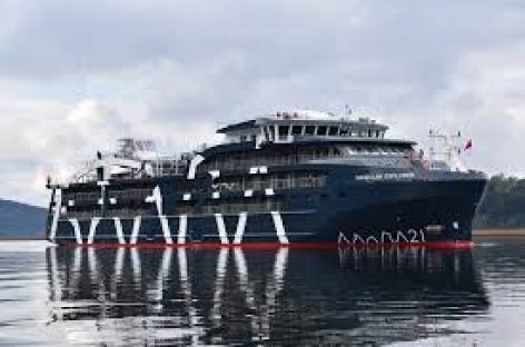 LLego a Punta Arenas el primer crucero antartico construido en Chile